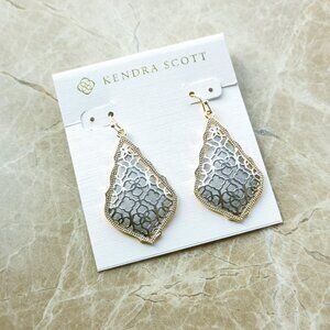 NEW Kendra Scott Gold Silver Filigree Mix Addie Earrings